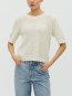 Carla-m eloven knit shirt sugar L