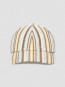Casquette a rayures off white 