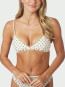Calla dot mesh bra ivory 