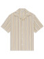 Chemise rayee coton multicolor 