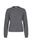Christin-m aurely knit pullover dk grey mel 
