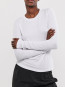 Christina-m longsleeve optical wht XS