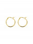 Chunky medium hoops gold 