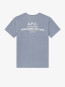 T-shirt apc printemps lt blue 