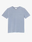 T-shirt apc printemps blue grey 
