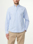 Colby bd shirt blue stripe 