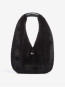 Colette shaved mink bag noir multi 