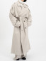 Cori trench coat greige 