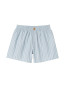 Cotton boxer grimsby blue stripe 