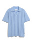Cotton knit poloshirt wedgwood 