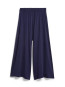 Cropped jersey pant tinted navy 