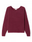 Dam 225 pullover raisin chine 