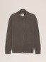 Danny full zip cardigan mable husk 