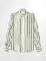 Deon ls shirt stripe capers L