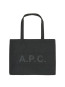 Diane shopping bag reversible khaki black 