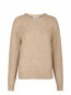 Dina soft knit blouse sand mel 
