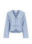 Dona mini stripe blouse blue 