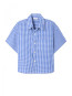 Eki 06b blouse vichy bleu L