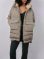 Lyndon puffer jacket pale olive 