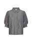 Etta stripe b shirt dark grey 