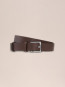 Ever leather belt brown 