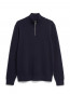 Faabes zip shirt black 