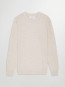 Fabian crew pullover ivory 