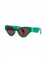 Fanplastico sunglasses parakeet green 