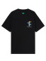 Festival map t-shirt black 