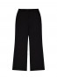 Flared trousers black 