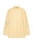 Flower oversized shirt italian straw 