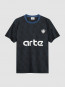 Football shirt black navy 