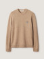 Fox head lambswool comf knit cobblestone 