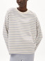 Frankaa maarlen stripe sweatshirt undyed misty S