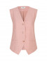 Frida-m mery vest pink mel 