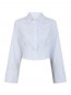 Frost slim stripe shirt white L