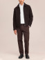 Gael wool jacket dusky port 
