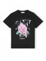 Basic jersey rose tee phantom 