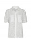 Gessie embroidery shirt white 