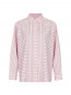 Gili multi stripe shirt lt pink 