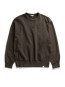 Gilja brushed diagonal cotton fleece beech green 