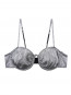 Glow bra silver 