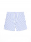 Gregor shorts blue stripe 