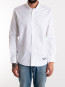 Handwriting casual bd shirt white 