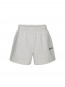 Heavy sweat shorts white mel 