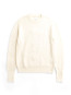 Henning cotton wool rib sweater ecru 