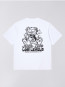 High bear t-shirt white garm washed 
