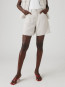 High rise baggy short crystal grey 27