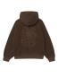 Hooded limn c fleece sweat tobacco 