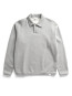 Huartdal brushed diagonal cotton fleece grey mel 